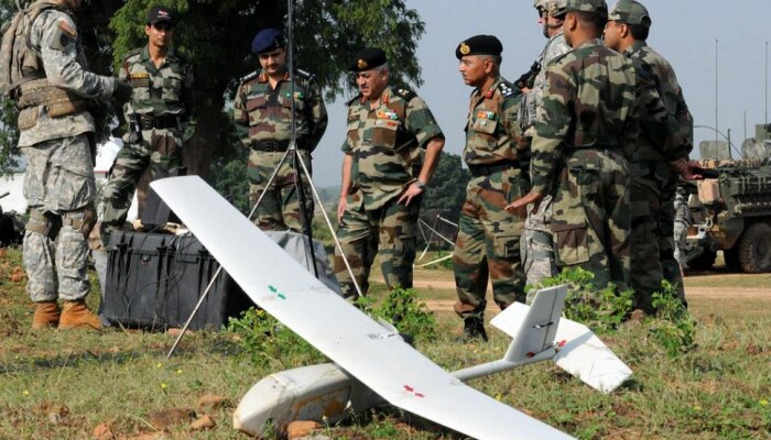 भारतीय जवानांनी प्रथमच ड्रोन वापरून दहशतवाद्यांना केलं ठार
