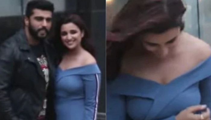 अभिनेत्री परिणीती चोप्रा Oops Moment ची शिकार