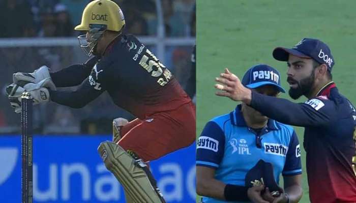 IPL मध्ये नो बॉलवरून पुन्हा वाद, अंपायरवर संतापला कोहली