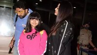 कधीच पाहिलं नसेल ऐश्वर्याचं हे रुप; लेकिनं फोटोसाठी पोझ देताच काय केलं? पाहा Video