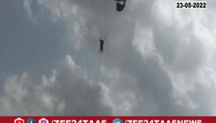 While parasailing, three fell from 100 feet