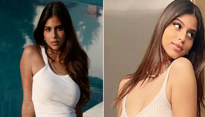 शाहरूखच्या मुलीच्या दिलखेच अदा;  bodycon dressमध्ये फ्लॉन्ट केली बोल्ड फिगर