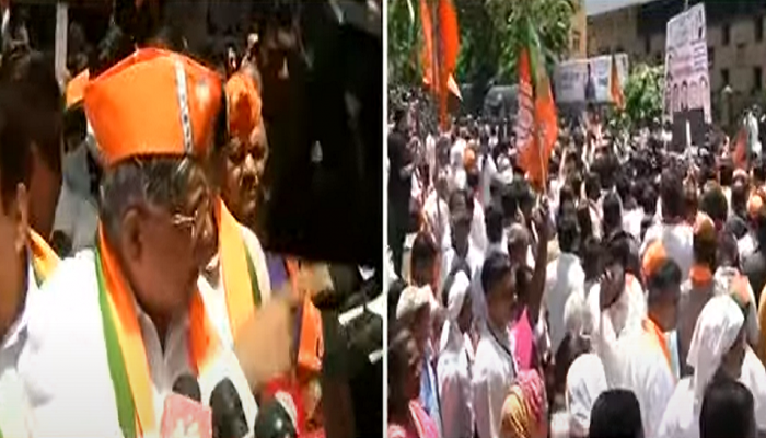 OBC Reservation : 'तुम्ही दिल्लीत जा नाही तर मसणात जा' चंद्रकांत पाटील आक्रमक