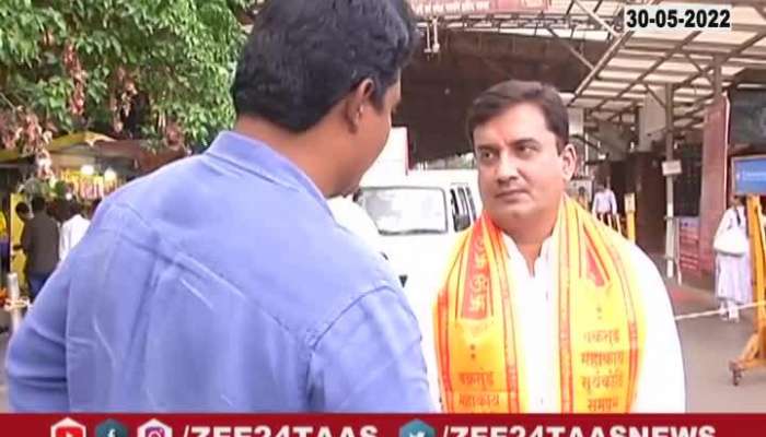 Dhananjay Mahadik Uncut Interview Outside Siddhivinayak temple