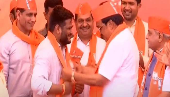 Hardik Patel: पाटीदार नेता हार्दिक पटेल BJP मध्ये दाखल 