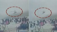 हेलिकॉप्टर लँडिंगचा हा थरार, सर्वाच्याच अंगावर काटा आणणारा, पाहा व्हिडीओ