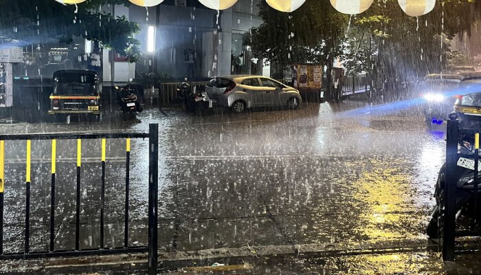 Mumbai Rain : मुंबईत मान्सूनची एन्ट्री, सोशल मीडियावर स्टेटसचा &#039;पाऊस&#039;