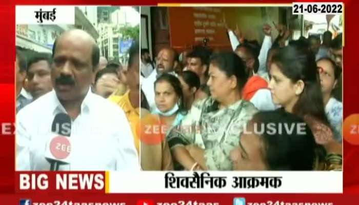 ShivSena Leader Sada Sarvankar Reaction On Minister Eknath Shinde Rebellion