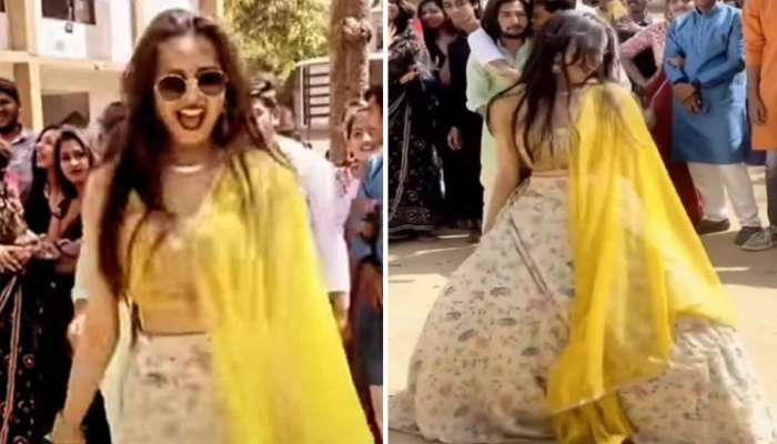 Video: &#039;पुष्पा&#039;च्या गाण्यावर मुलीचा जबरदस्त डान्स, रस्त्यावर जमली बघ्यांची गर्दी