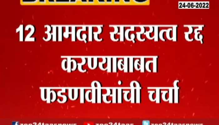  Fadnavis and ashish shelar working on solution to avoid suspension of 12 mla ground report 