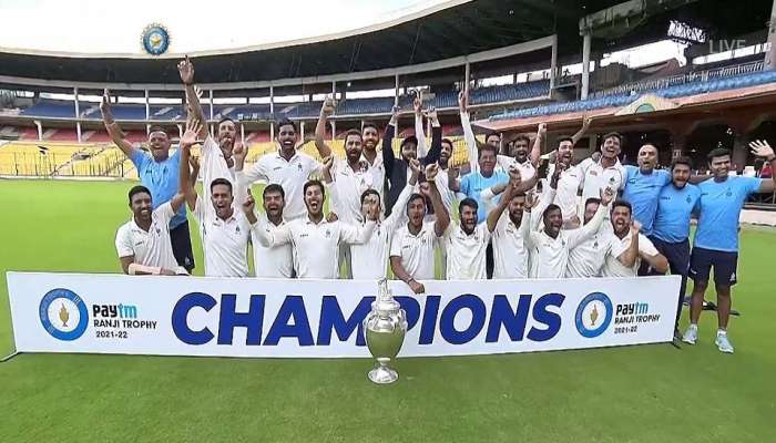 Ranji Trophy Final: 67 वर्षांचा दुष्काळ संपवला, मध्य प्रदेशने पहिल्यांदाच रणजी ट्रॉफीवर कोरलं नाव 