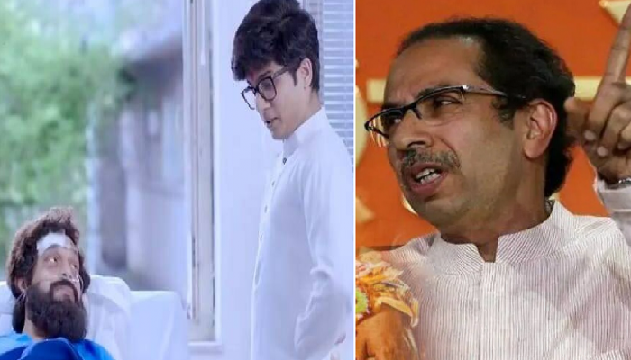 शिवसेनेच्या दबावामुळे 'धर्मवीरा'चे शब्द बदलले; मनसेचे गंभीर आरोप