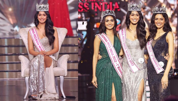 Femina Miss India Winner: &#039;या&#039; सौंदर्यवतीच्या नावे &#039;मिस इंडिया&#039;चा किताब; जाणून घ्या तिचं नाव, गाव 
