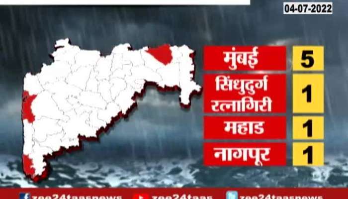 Warning of heavy rains in Maharashtra Deployed Squads Of NDRF