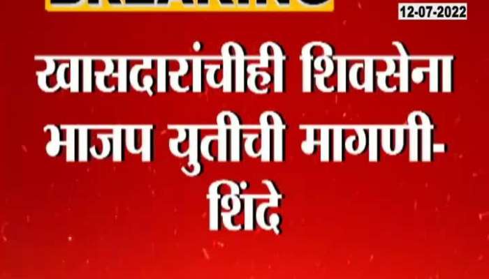 Shivsena MP Shrikant Shinde demand alliance with bjp 