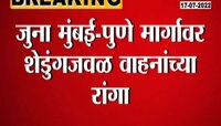 VIDEO | शेडुंग टोलजवळ पर्यटकांच्या वाहनांची गर्दी 