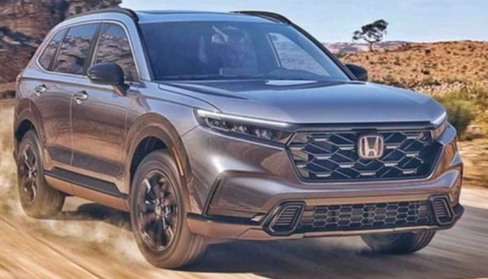 2023 Honda CR-V बाबत कारप्रेमींमध्ये उत्सुकता,  &#039;या&#039; पाच बाबींमुळे आकर्षण वाढलं