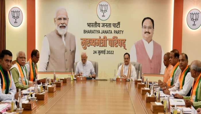 भाजपची महत्त्वाची बैठक, PM मोदींनी मुख्यमंत्र्यांना दिले हे निर्देश