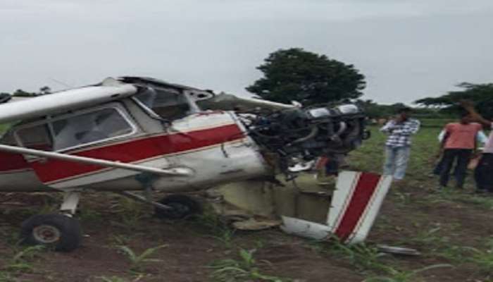 मोठी बातमी| इंदापूरमध्ये विमान कोसळून दुर्घटना