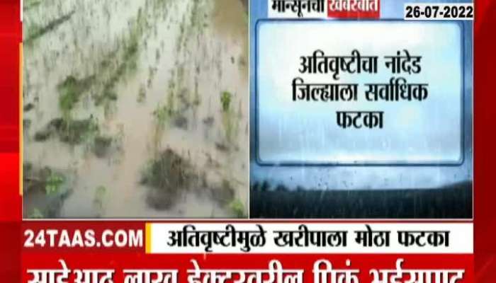 Big Loss Of Marathwada and Vidarbha Due To Heavy Rain