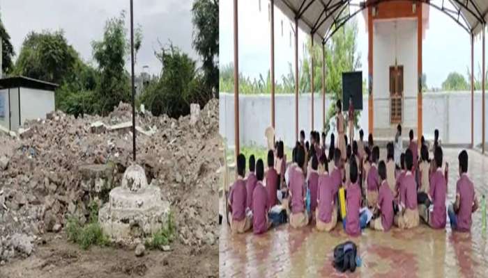 शाळेसाठी विद्यार्थ्यांचे मुख्यमंत्र्यांना पत्र; गावच्या मंदिरात घ्यावं लागत आहे शिक्षण