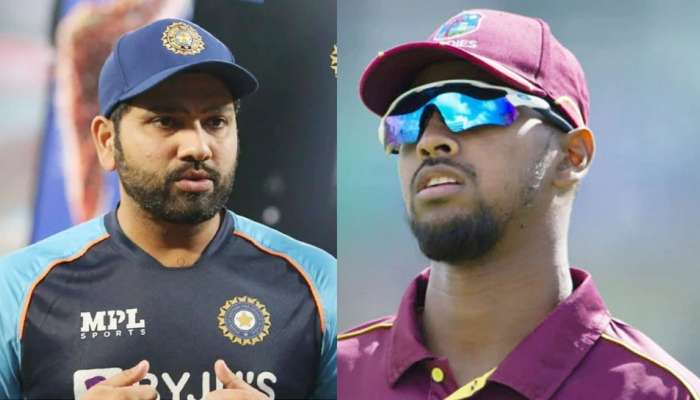 IND vs WI:  निकोलस पूरनचं कॅप्टन रोहित शर्माला चॅलेंज