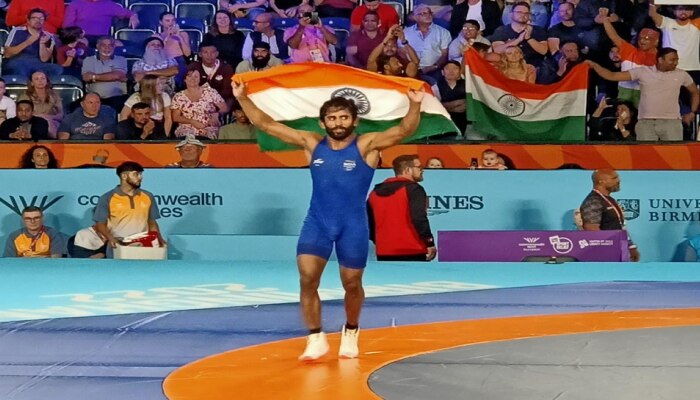 Bajrang Puniya : कुस्तीपटू बजरंग पुनियाला CWC 2022 मध्ये गोल्ड मेडल