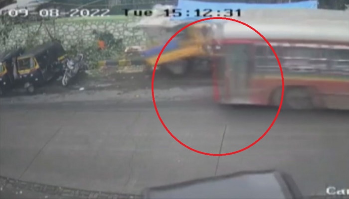 विचलित करणारा Video : बेस्ट बसचा भयंकर अपघात! ब्रेक फेल झाल्याने एकदोन नव्हे, तब्बल सात गाड्या...