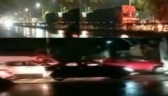 Pune Traffic : पुण्यात संध्याकाळपासून सुरू झालेली वाहतूक कोंडी कायम, नागरिकांना मनस्ताप