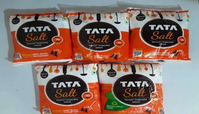 Tata Salt Price Hike : महागाईच्या जखमेवर आता ‘टाटा नमक‘; किंमत वाचून येईल भोवळ 