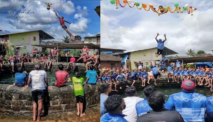 Dahi Handi 2022 : अलिबाग तालुक्यातील थरारक आणि अनोखी दहीहंडी