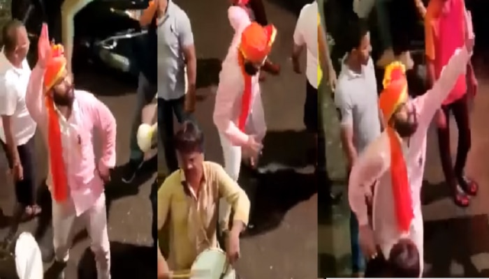 Viral Video : मुख्यमंत्री एकनाथ शिंदेचा बेफाम डान्स?