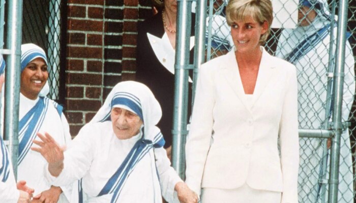 Mother Teresa 112th birth anniversary : प्रिंसेस डाएना यांच्या अपघाती निधनानं मदर तेरेसा हळहळतात तेव्हा...