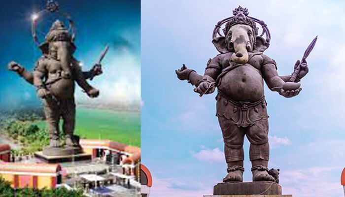 Ganesh Chaturthi 2022: जगातील सर्वात उंच गणेश मूर्ती भारतात नाही तर &#039;या&#039; देशात