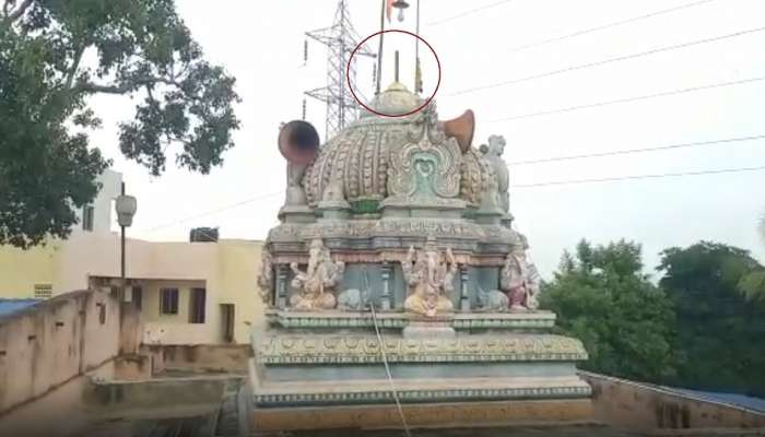 ऐन उत्सवात गणपती मंदिराचा 24 तोळे सोन्याचा कळस चक्क चोरीला