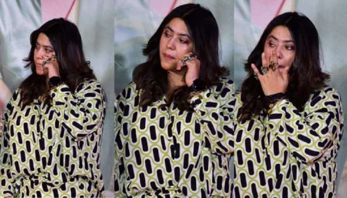 Ekta Kapoor च्या डोळ्यात आलं पाणी आणि ट्रोलर्स लागलेत मागे... नक्की झालेलं काय?