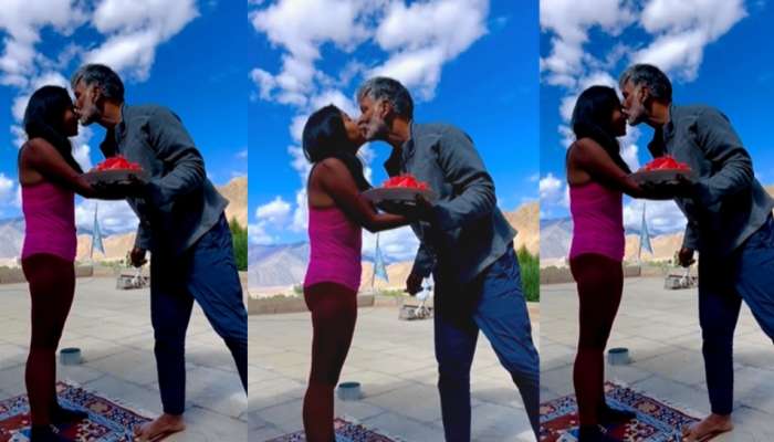  Milind Soman आणि Ankita Konwar यांचं चुंबन! Video पोस्ट करत सोमणनं सांगितलं, &quot;यापेक्षा चांगलं...&quot;