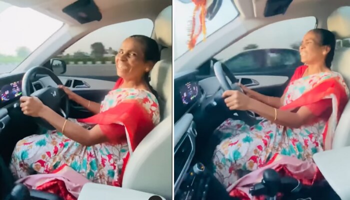  जेव्हा आई मुलाला Long Drive वर नेते; इंटरनेटवर सुस्साट Viral होतोय हा Video