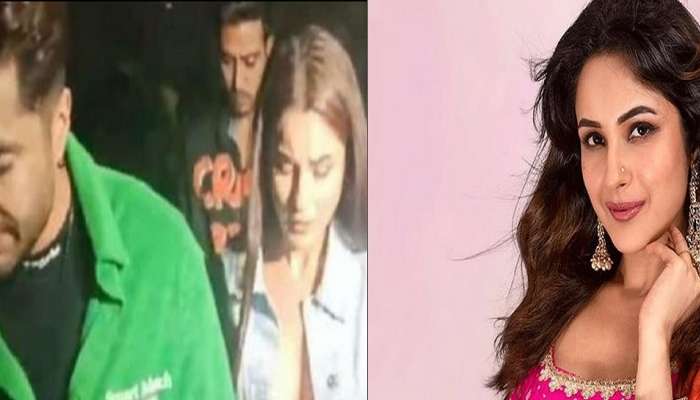  Shehnaaz Gill चा हात धरून चालणाऱ्या गायकाला पाहून चाहते हैराण; तुम्ही ओळखलं का त्याला?