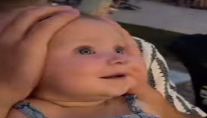 Trending 11 महिन्यांच्या बाळाचा हा video व्हायरल..आतिषबाजी पाहून दिले क्युट एक्सप्रेशन 