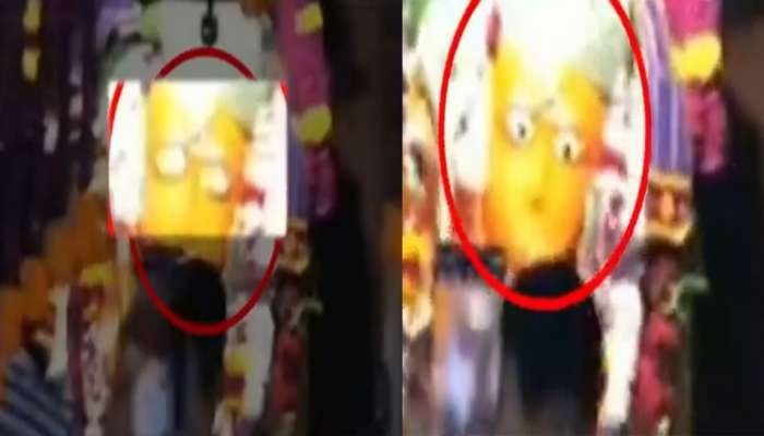 चमत्कार! मारूतीरायाने केली पापण्यांची उघडझाप, Video सोशल मीडियावर व्हायरल