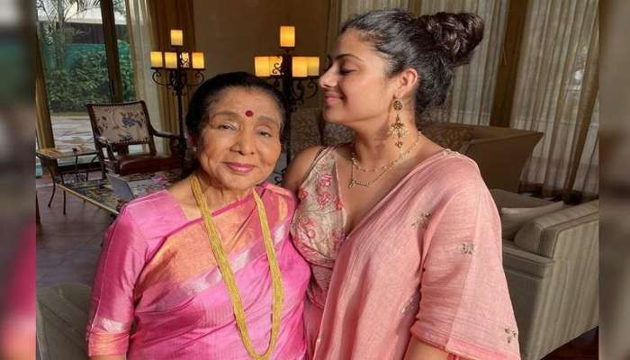 Bollywood अभिनेत्रींपेक्षाही सुंदर दिसते Asha Bhosale यांची नात, Photo पाहिलेत का तुम्ही?