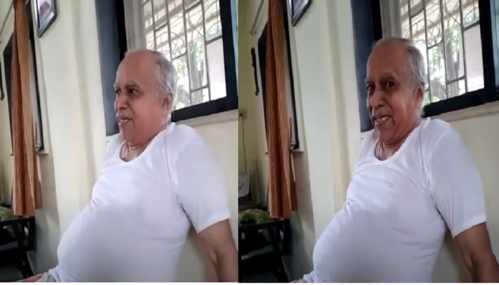 viral पिकल्या पानाचा देठ कि हो हिरवा..आजोबांचा video पाहून तुम्ही म्हणाल, 'बेश्ट जमलंय! '