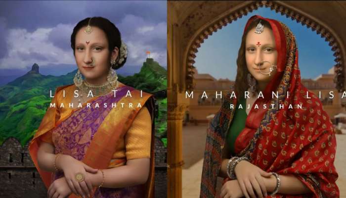 महाराष्ट्राची लिसा ताई ते बिहारची Lisa देवी, मोनालिसाचा इंडियन मेकओव्हर पाहिलात का? 