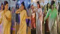 Navratri 2022 : राजकारण बाजूला सारत गरबा खेळण्यात रमल्या नवनीत राणा
