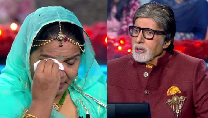 Amitabh Bachchan कोणाला देतात देवाचा दर्जा? नाव ऐकताच स्पर्धक ढसाढसा रडली, पाहा Video