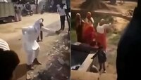 आजोबांचा रस्त्यावर Romantic मूड, आजीने दिला असा प्रतिसाद Video Viral