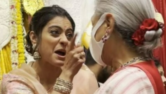 काजोल आणि जया बच्चन यांचं सर्वासमोरच भांडण? Video Viral