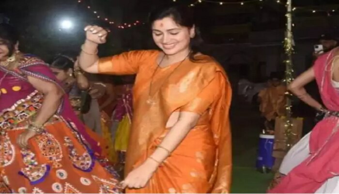 &#039;Garba Queen&#039; नवनीत राणा ट्रोल,  ‘अल्लाह के बंदे’ गाण्यावर धरला ठेका