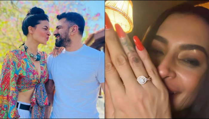 Pavitra Punia-Eijaz Khan यांनी गुपचूप उरकला साखपुरडा, सोशल मीडियावर फोटो शेअर 